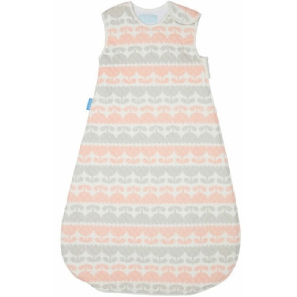 The Gro Company Grobag Baby Sleep Bag 2.5 TOG Blushing Tulips Jacquard size